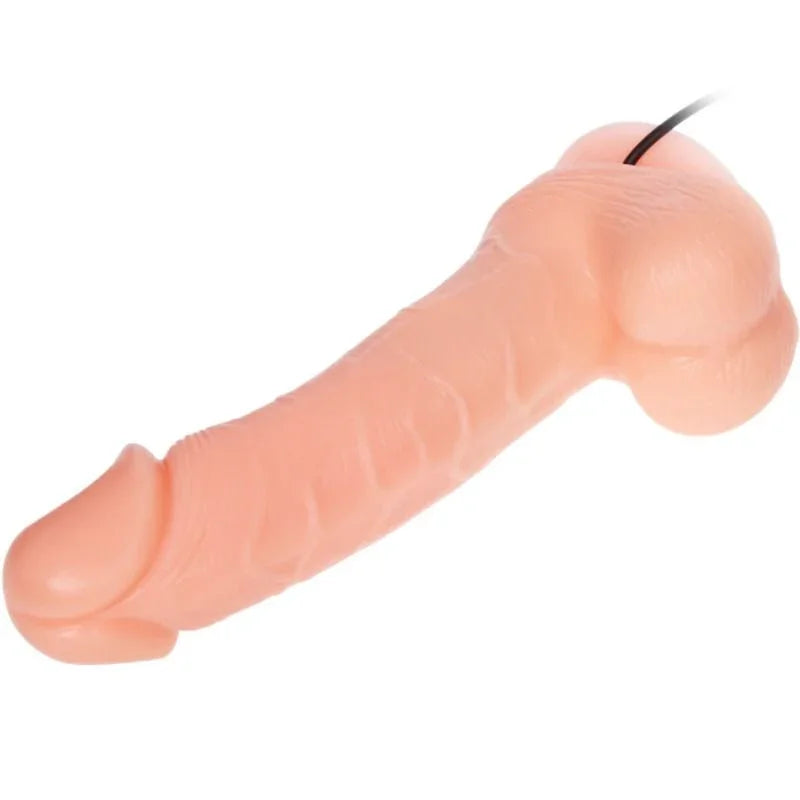 BAILE - DONG DILDO REALÍSTICO VIBRACIÓN Y ROTACIÓN 20 CM - Nuvica