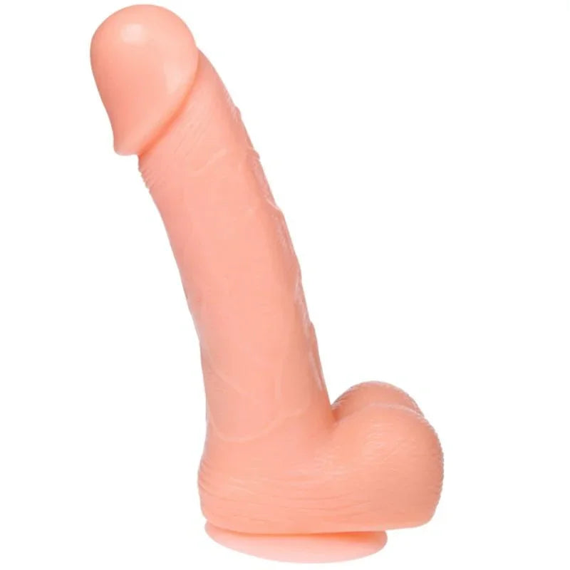 BAILE - DONG DILDO REALÍSTICO VIBRACIÓN Y ROTACIÓN 20 CM - Nuvica