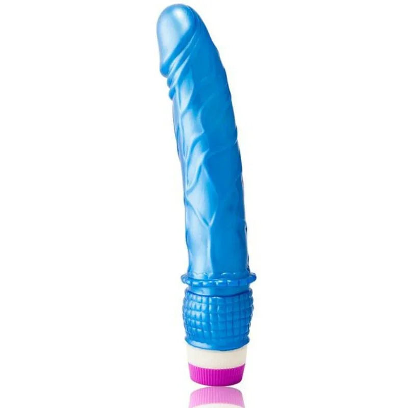 BAILE - WAVES OF PLEASURE VIBRADOR 23 CM AZUL - Nuvica