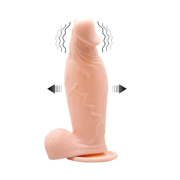 BAILE - DILDO REALÍSTICO VIBRADOR E INFLABLE - Nuvica