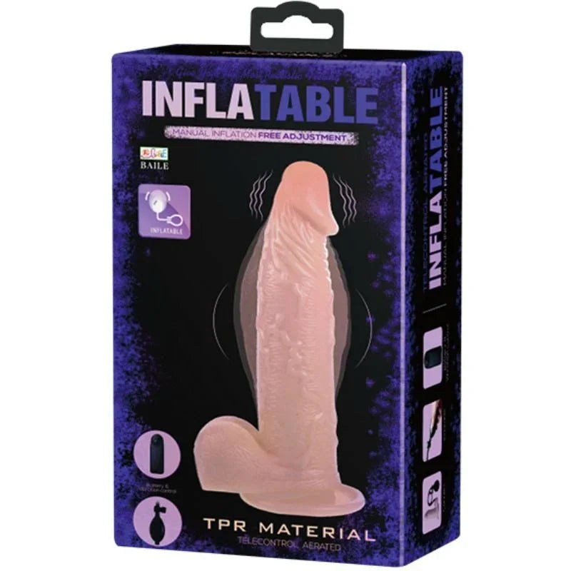 BAILE - DILDO REALÍSTICO VIBRADOR E INFLABLE - Nuvica