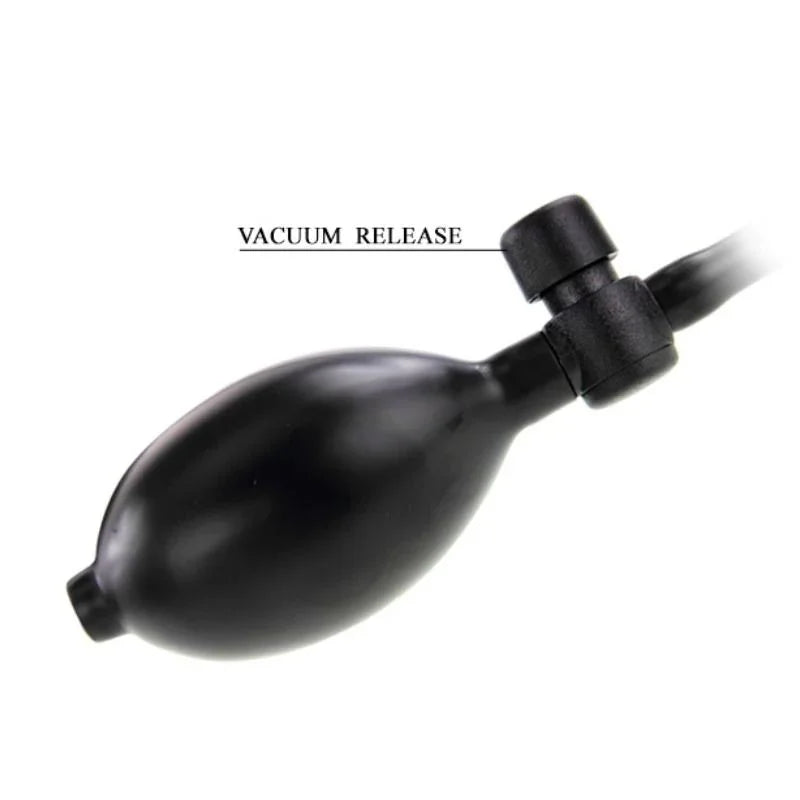 BAILE - DILDO REALÍSTICO VIBRADOR E INFLABLE 18.8 CM - Nuvica