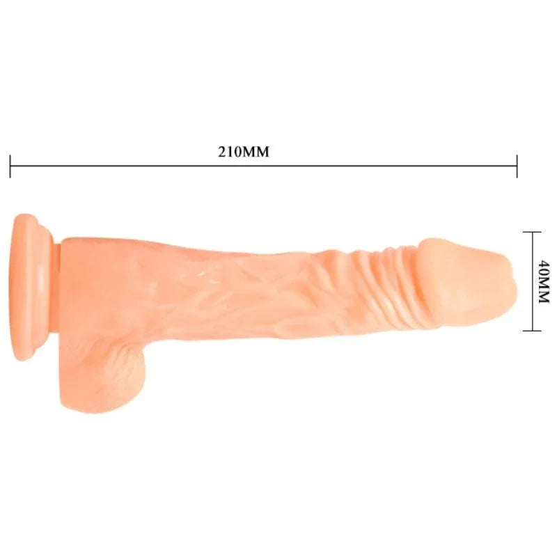 BAILE - COCK DILDO REALÍSTICO CON VIBRACIÓN - Nuvica