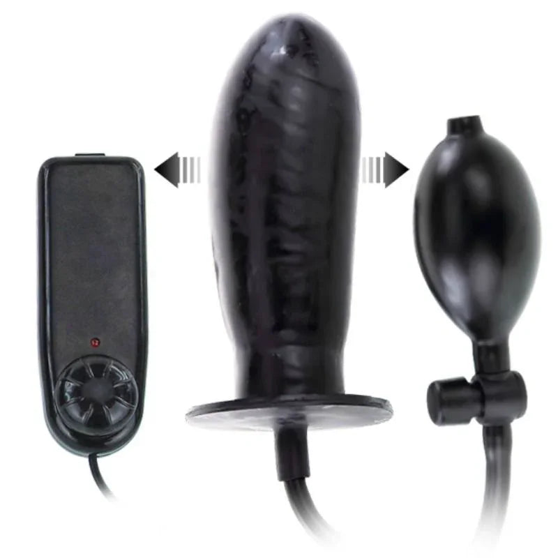 BAILE - BIGGER JOY PENE HINCHABLE CON VIBRACIÓN 16 CM - Nuvica