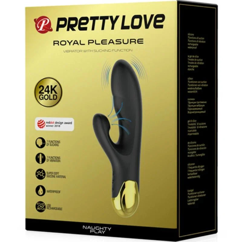 PRETTY LOVE - SMART NAUGHTY PLAY VIBRACIÓN Y ONDAS ESTIMULADORAS - Nuvica