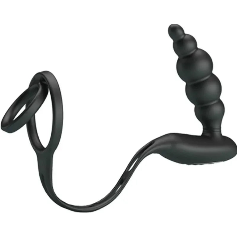 PRETTY LOVE - ANILLOS PENE CON PLUG VIBRADOR - Nuvica