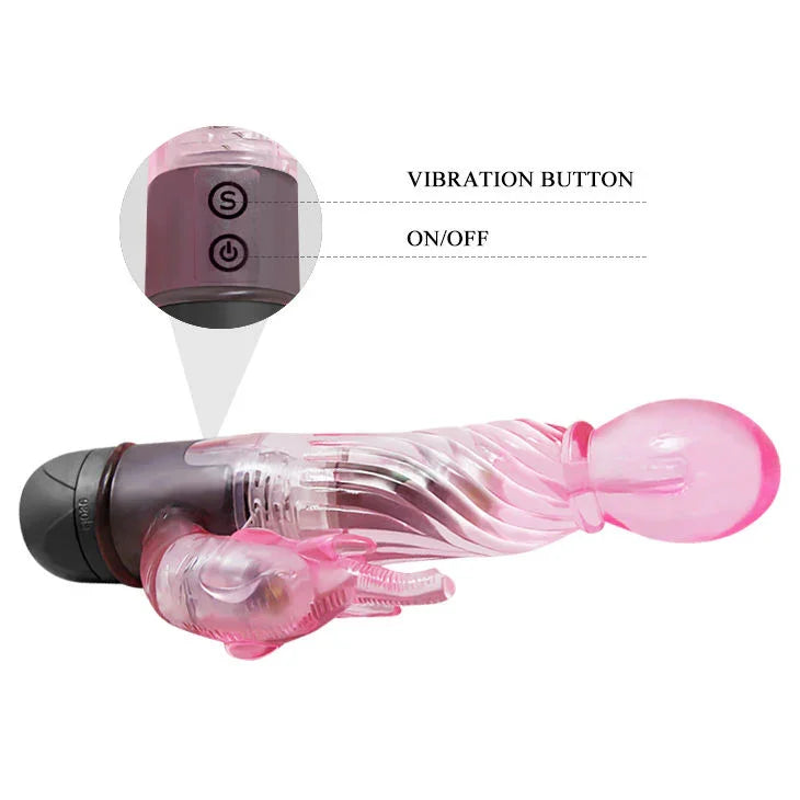 BAILE - GIVE YOU A KIND OF LOVER VIBRADOR CON RABBIT ROSA 10 MODOS - Nuvica