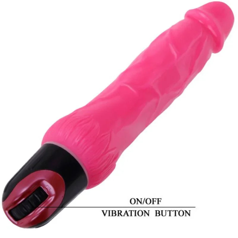 BAILE - VIBRATOR DAAPLY PLEASURE MULTIVELOCIDAD ROSA - Nuvica