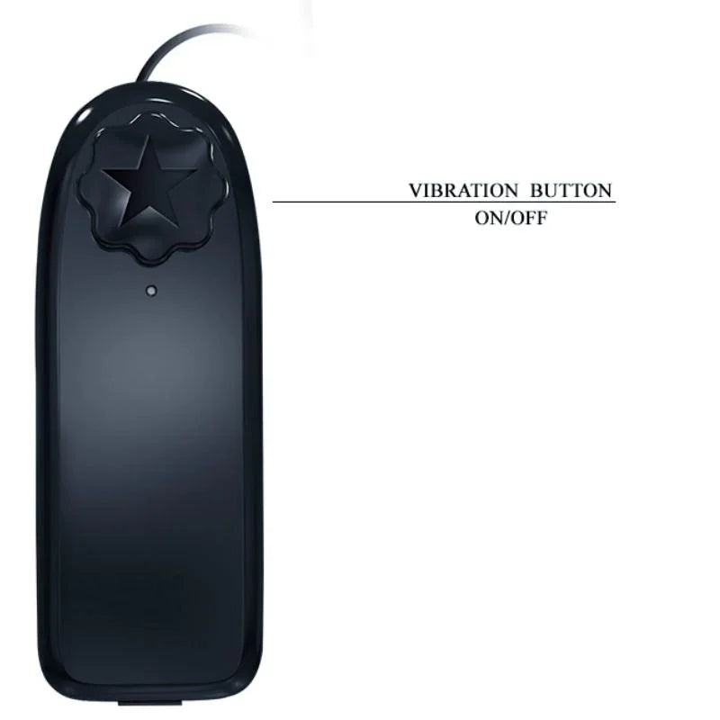 BAILE - SUPER VIBRATOR HUEVO VIBRADOR CON ESTIMULADOR - Nuvica