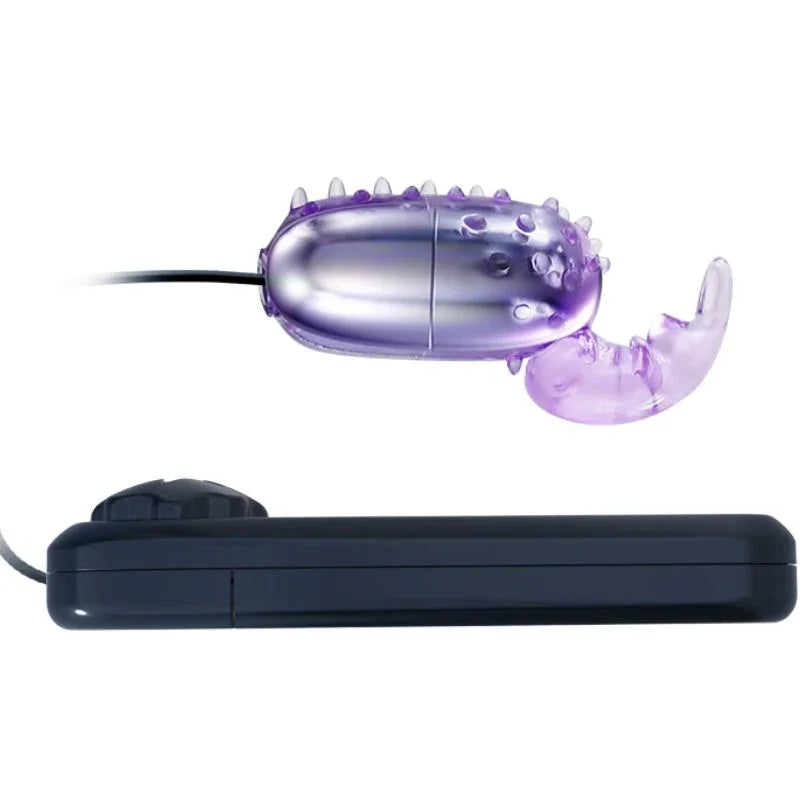 BAILE - SUPER VIBRATOR HUEVO VIBRADOR CON ESTIMULADOR - Nuvica