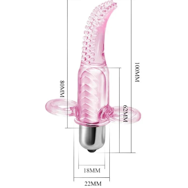BAILE - VIBRO FINGER DEDAL ESTIMULADOR - Nuvica