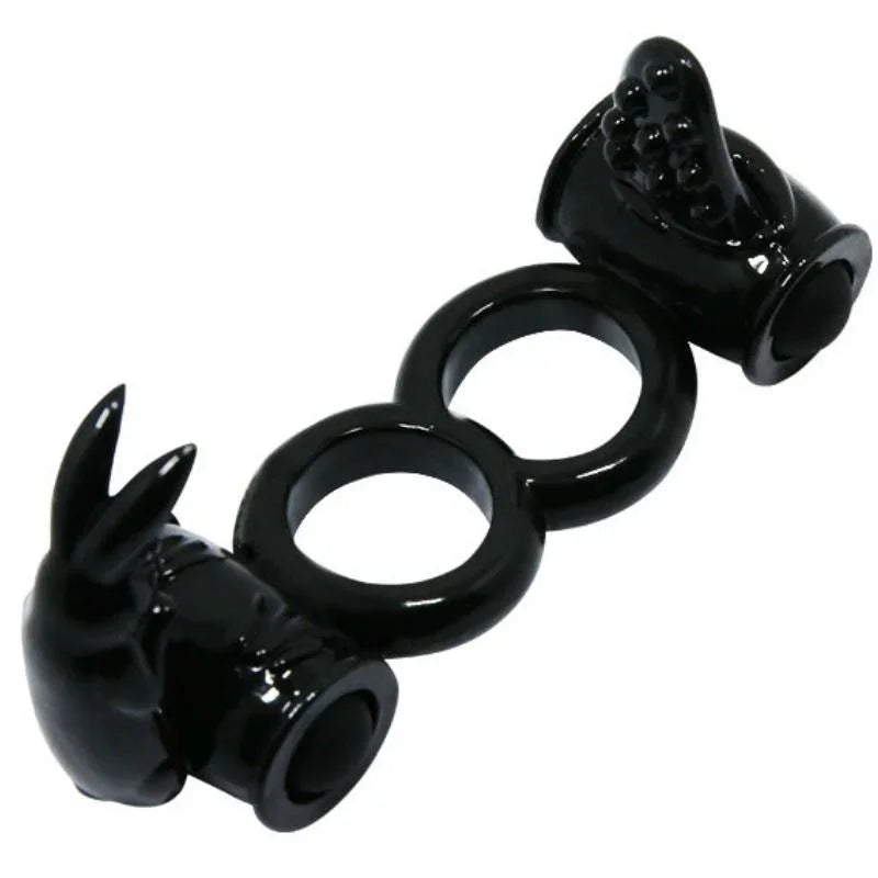 BAILE - SWEET RING ANILLO DOBLE CON RABBIT DOBLE - Nuvica