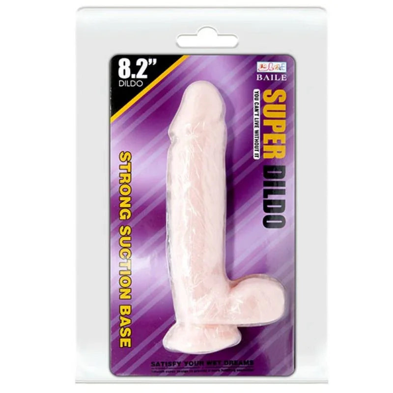 BAILE - SUPER DILDO REALÍSTICO NATURAL - Nuvica