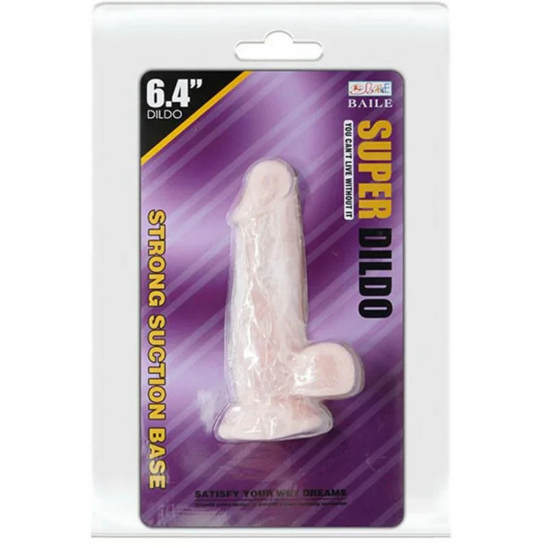 BAILE - SUPER DILDO REALÍSTICO NATURAL 16.5 CM - Nuvica