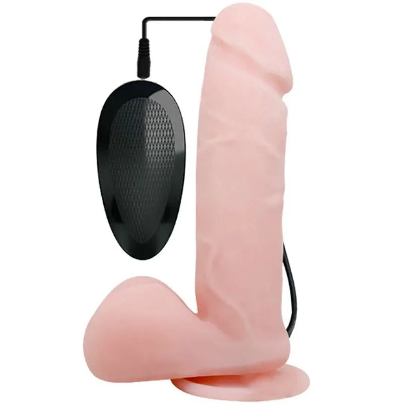 BAILE - VIBRADOR REALÍSTICO OLIVER CON FUNCION ROTACIÓN - Nuvica