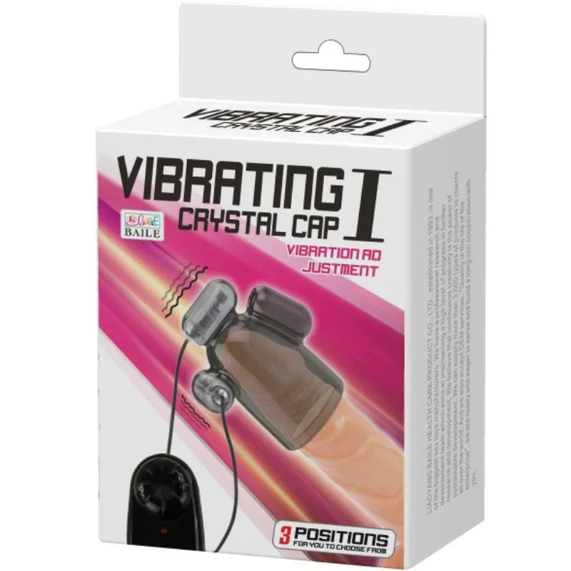 BAILE - FUNDA VIBRADORA VIBRATING CRYSTAL CAP I - Nuvica