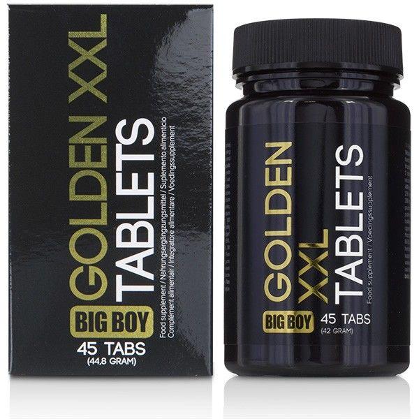 COBECO - BIG BOY GOLDEN XXL CÁPSULAS AUMENTO DEL PENE 45 CÁPS - Nuvica
