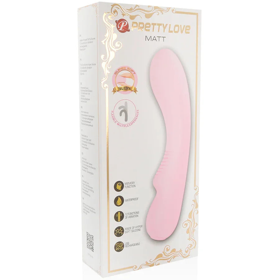 PRETTY LOVE - SMART MATT VIBRADOR RECARGABLE - Nuvica