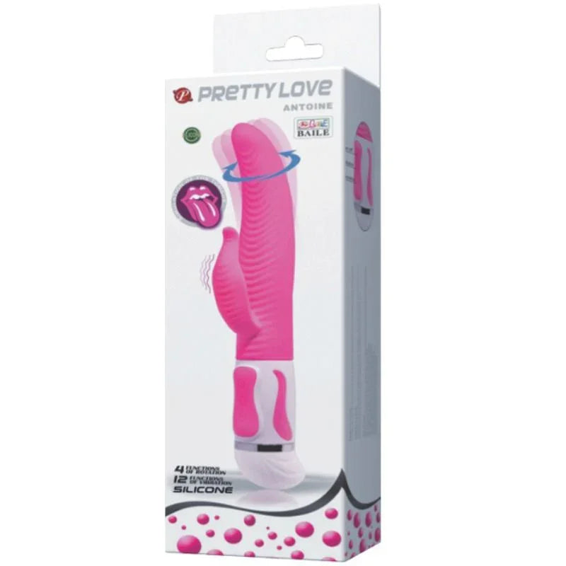 PRETTY LOVE - FLIRT ANTOINE VIBRADOR ROTACIÓN - Nuvica