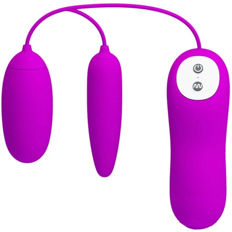 PRETTY LOVE - IRMA HUEVO VIBRADOR DOBLE - Nuvica