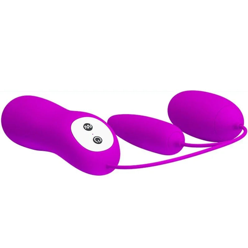 PRETTY LOVE - IRMA HUEVO VIBRADOR DOBLE - Nuvica