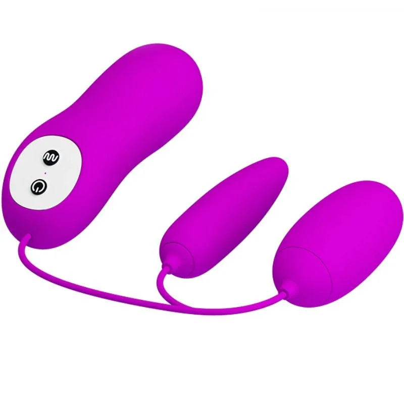 PRETTY LOVE - IRMA HUEVO VIBRADOR DOBLE - Nuvica