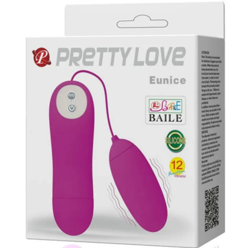 PRETTY LOVE - EUNICE HUEVO VIBRADOR - Nuvica