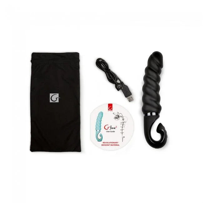 G-VIBE - G-JACK 2 - DILDO VIBRADOR NEGRO - Nuvica