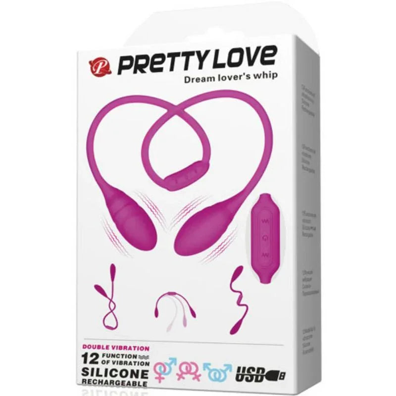 PRETTY LOVE - ESTIMULADOR UNISEX DREAM LOVERS WHIP - Nuvica