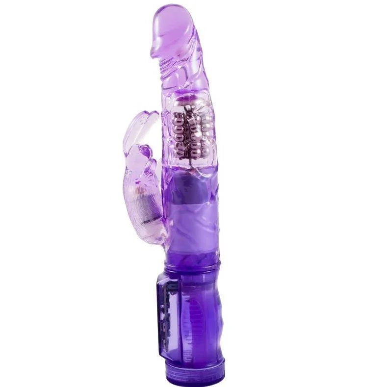 BAILE - MINI ROTADOR CON RABBIT HAPPY ANGEL LILA - Nuvica