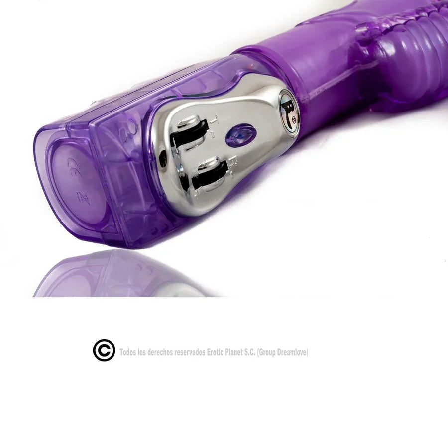BAILE - ROTADOR UP & DOWN RABBIT LILA SUPERESTIMULADOR - Nuvica