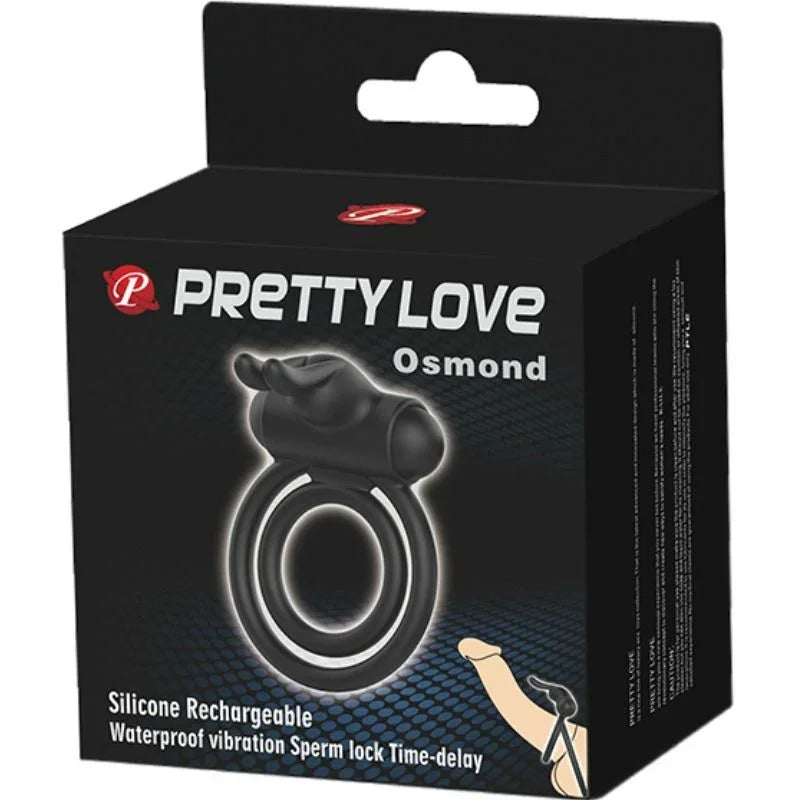 PRETTY LOVE - OSMOND ANILLO VIBRADOR DE SILICONA - Nuvica