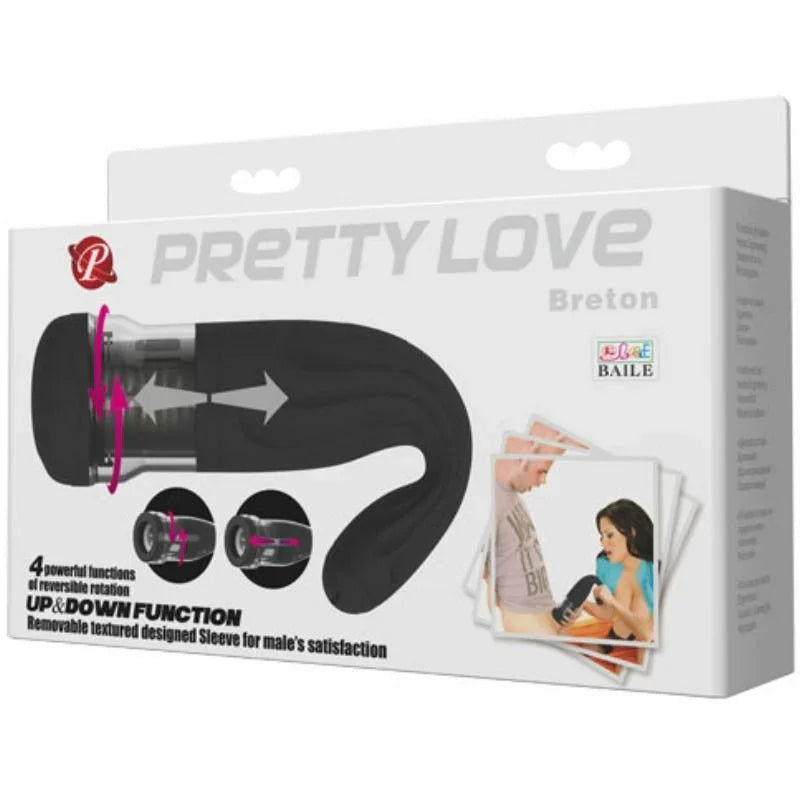 PRETTY LOVE - MALE MASTURBADOR MULTIFUNCIÓN BRETON - Nuvica