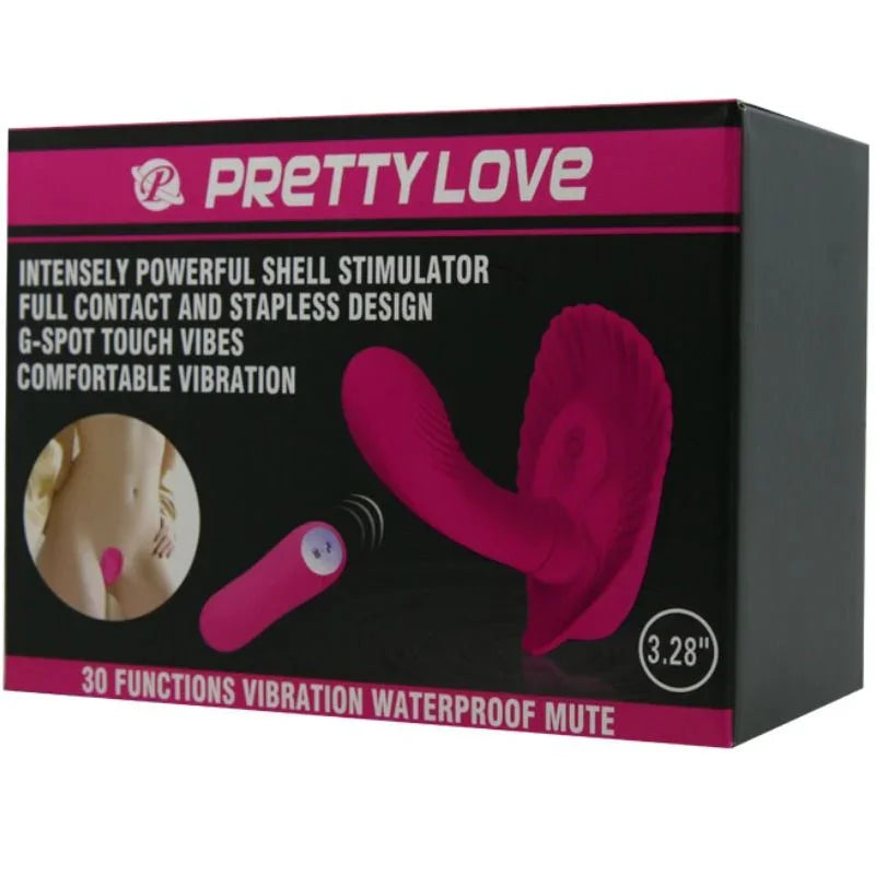 PRETTY LOVE - CONCHA ESTIMULADORA CONTROL REMOTO - Nuvica