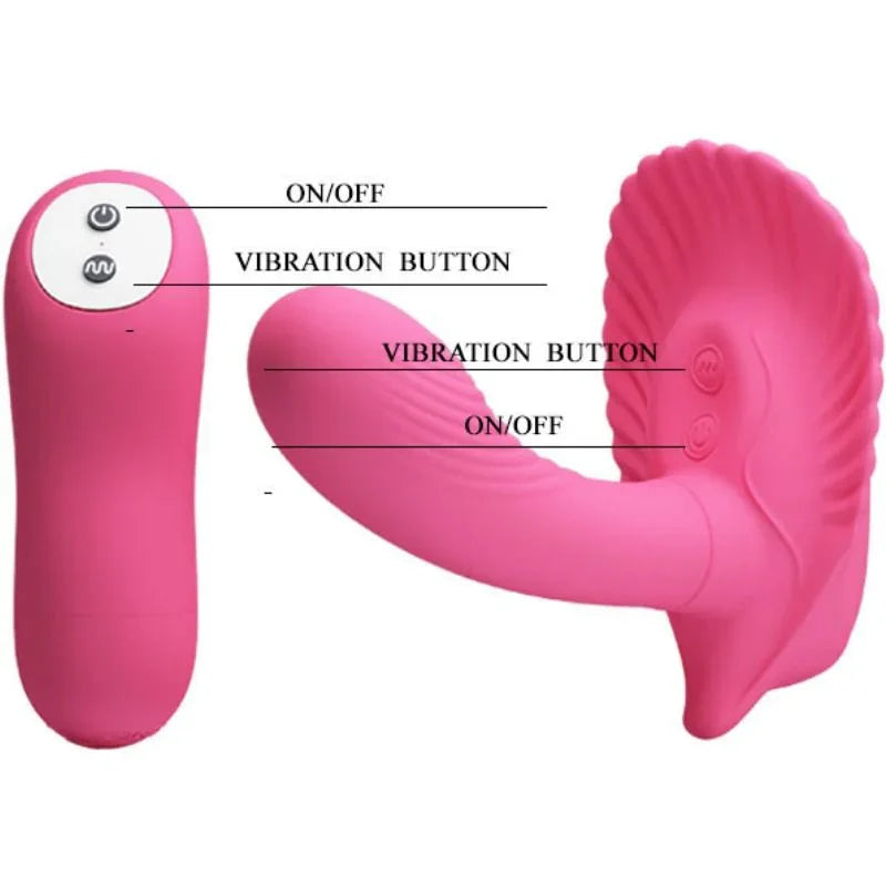 PRETTY LOVE - CONCHA ESTIMULADORA CONTROL REMOTO - Nuvica