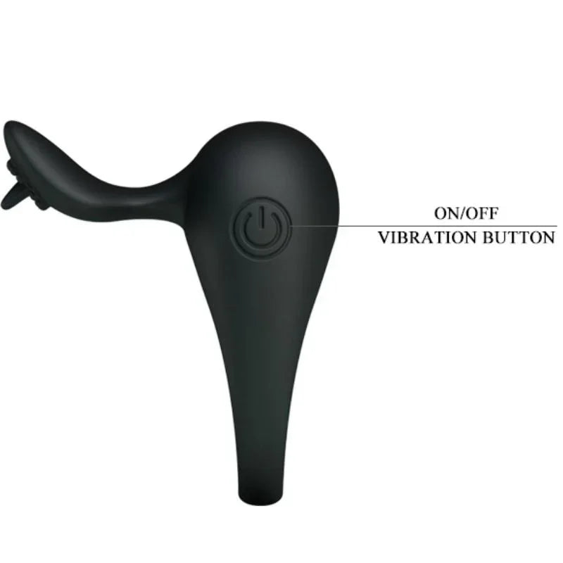 PRETTY LOVE - ANILLO VIBRADOR CON LENGUA - Nuvica