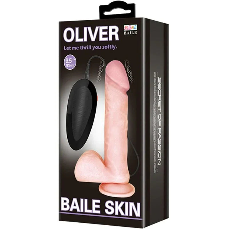 BAILE - OLIVER DILDO REALÍSTICO CON VIBRACIÓN - Nuvica