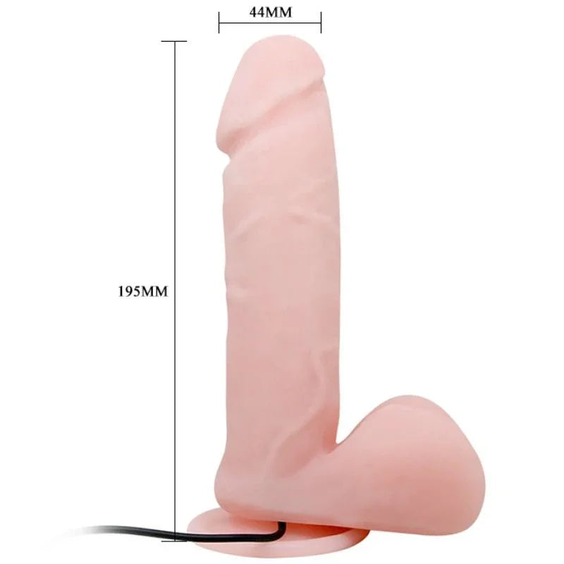BAILE - OLIVER DILDO REALÍSTICO CON VIBRACIÓN - Nuvica