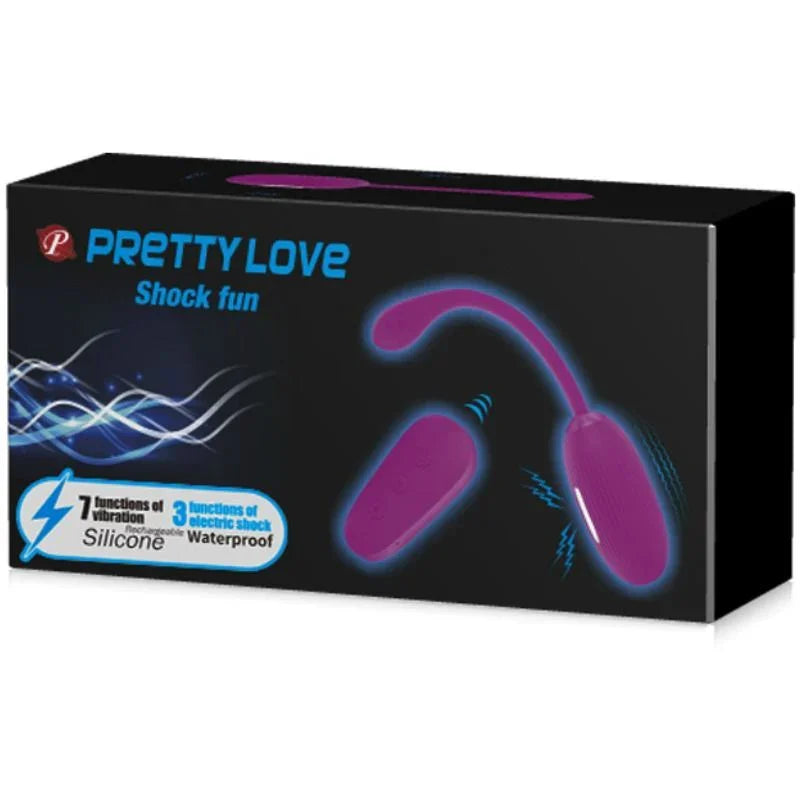 PRETTY LOVE - SHOCK FUN HUEVO VIBRADOR Y ELECTROSHOCK - Nuvica