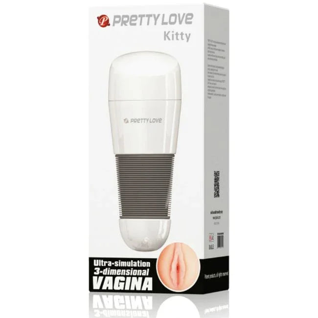 PRETTY LOVE - KITTY MASTURBADOR BLANCO VAGINA - Nuvica