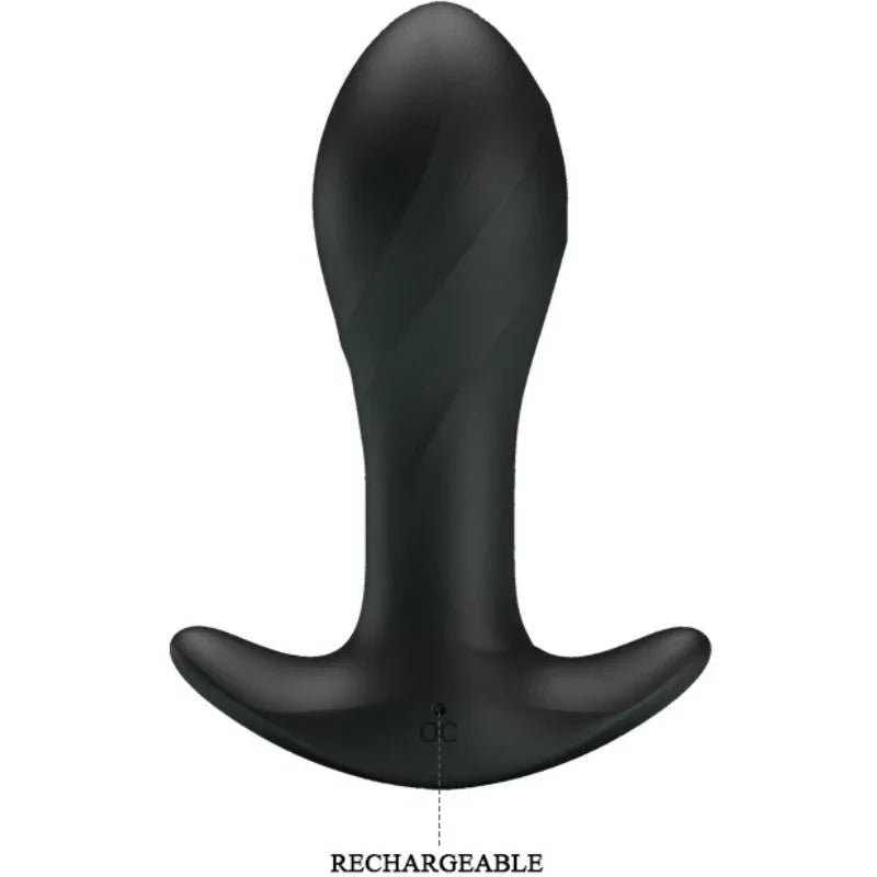 PRETTY LOVE - VIBRADOR ANAL NEGRO - Nuvica