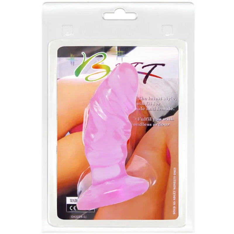 BAILE - PLUG ANAL UNISEX CON VENTOSA ROSA - Nuvica