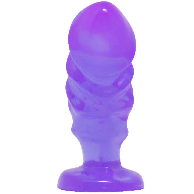 BAILE - PLUG ANAL UNISEX CON VENTOSA LILA - Nuvica