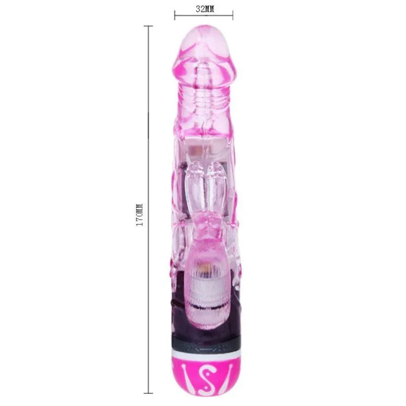BAILE - VIBRATORS MULTIVELOCIDAD CON RABBIT LILA - Nuvica