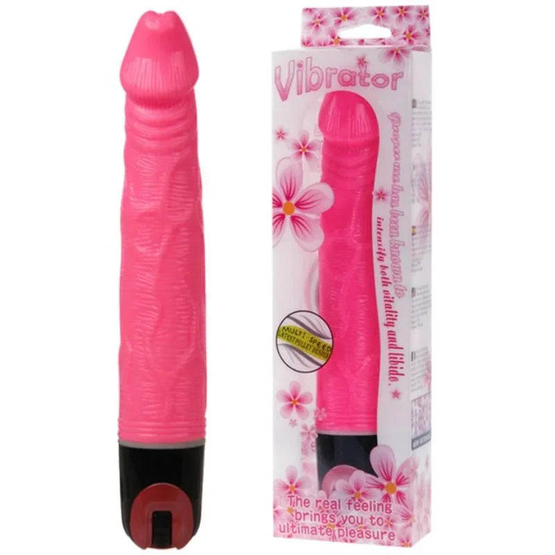 BAILE - VIBRATOR MULTISPEED 21.5 CM ROSA - Nuvica