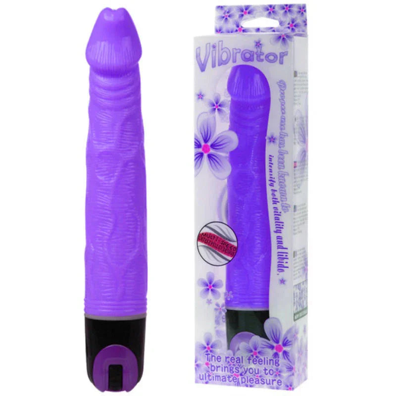 BAILE - VIBRATOR MULTISPEED 21.5 CM MORADO - Nuvica