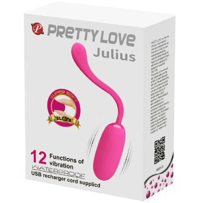PRETTY LOVE - SMART JULIUS HUEVO VIBRADOR - Nuvica