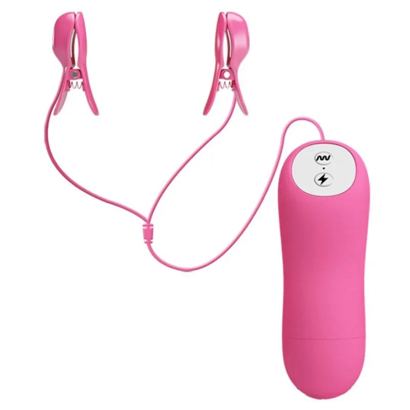 BAILE - ROMANTIC WAVE PIZAS CON VIBRACIÓN Y ELECTROSHOCK FUCSIA - Nuvica