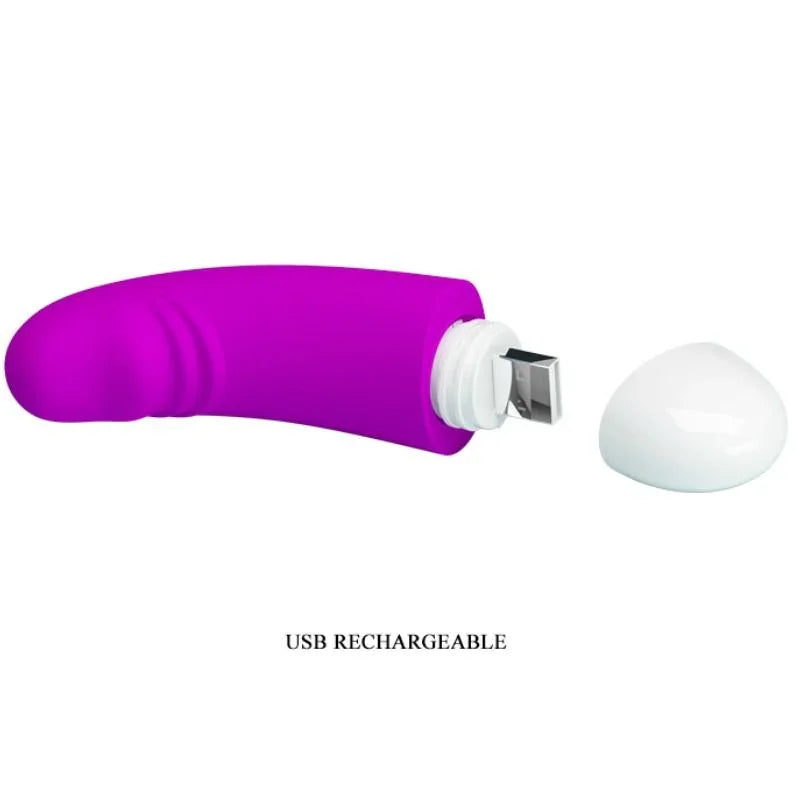 PRETTY LOVE - LUTHER MINI VIBRADOR 30 MODOS VIBRACIÓN - Nuvica