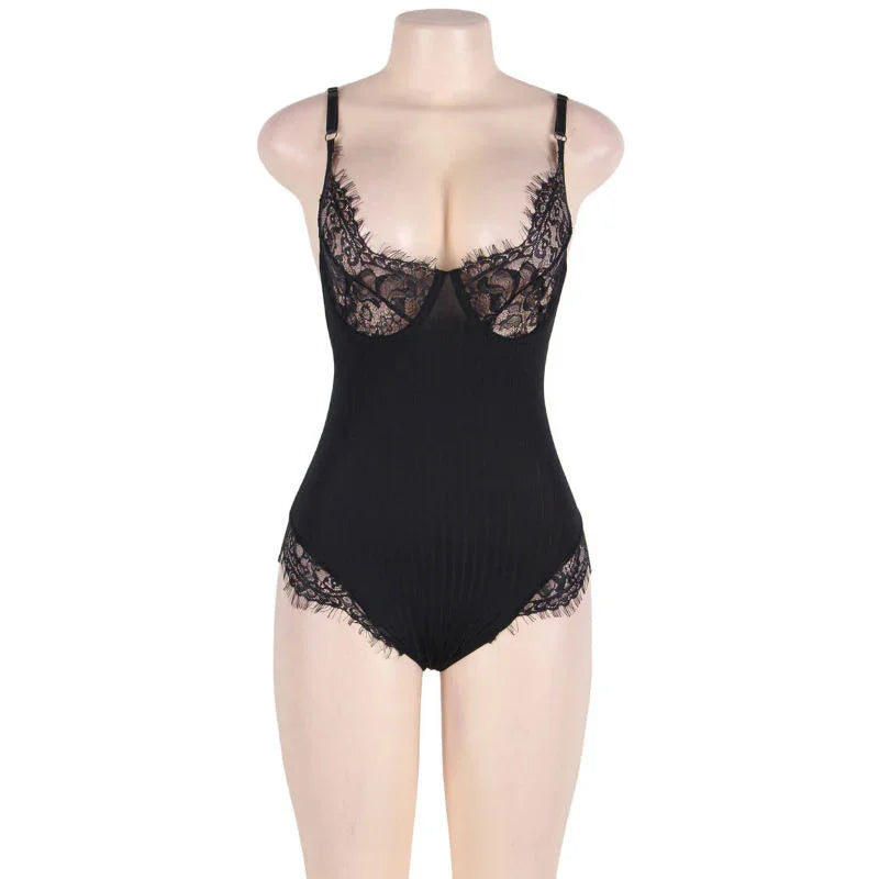 SUBBLIME - TEDDY CON FRANJAS NEGRO TALLA GRANDE - Nuvica